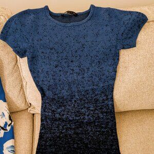 Felicity & Coco Blue Black ombre dress